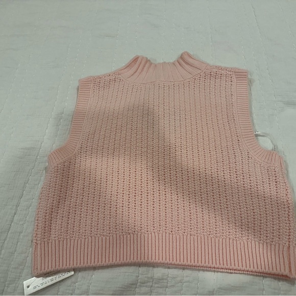 NWT Size S Viral For Love and Lemons Rebecca Sleeveless Knit Sweater - Picture 8 of 8